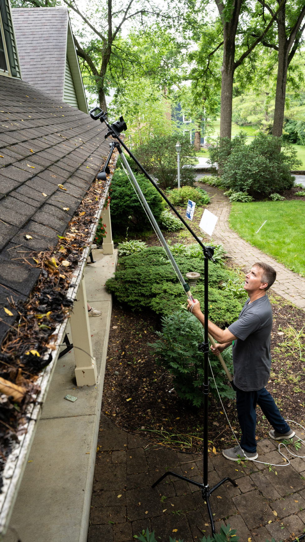 Rain Gutter Cleaning Tool Gutter Sense