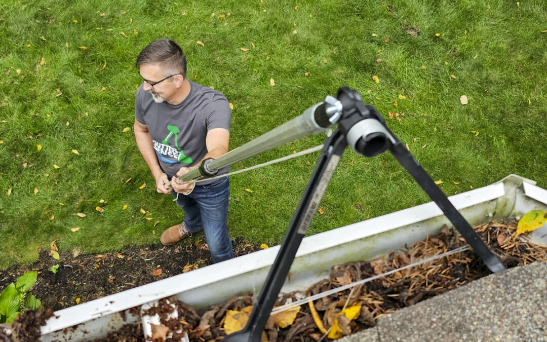No Ladder Needed: How to Clean Gutters From the Ground